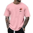 thumbnail image 1 of Styesk T-Shirts pour Homme Mode Décontractée Imprimé Col Rond Chandail T-Shirt Manches Courtes Blouse, 1 of 5