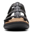 thumbnail image 3 of Sandalia Clarks Laurieann Vine Mujer Cuero Negro Talle 7 Estrecho, 3 of 8