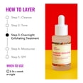 thumbnail image 4 of Tratamiento exfoliante Good Molecules Overnight 30 ml, 4 of 7