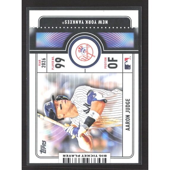 2026 Topps Big Ticket Player Aaron Judge #BTP-18