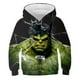 thumbnail image 2 of Marvel Hulk nueva llegada otoño niños niñas Sudadera con capucha sudaderas algodón vengadores estampado Venta caliente niños ropa manga larga Hoodies5T zhangmengya CONDUJO, 2 of 2