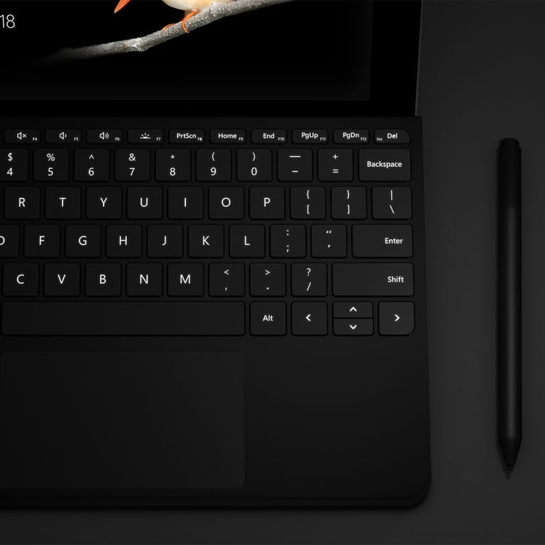 Microsoft Surface Go Type Cover, Black, KCM-00001: Electronics