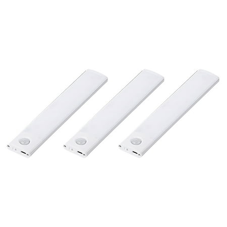 

3Pcs Motion Sensor Wall Sconce Lamp with Charging Cable Magnetic for Home Office
