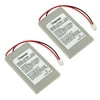 2-pack Replacement Battery Pack for PS3 controller Sony PlayStation 3 DualShock 3 Controllers DualShock 3 LIP1859 LIP 1859 3.7v 1800mAh High Capacity