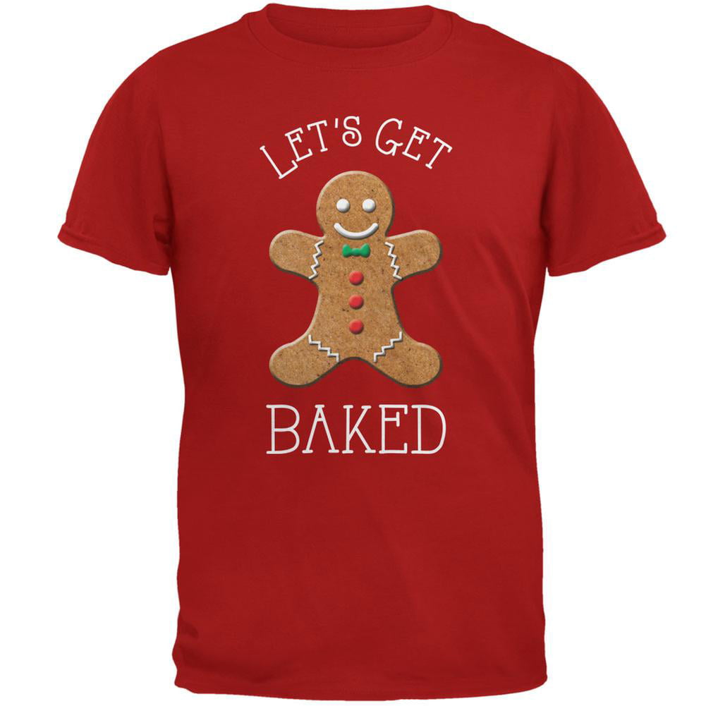 Christmas Party Shirt Let's Get Baked Shirt Gingerbread Shirt Wine Christmas Shirt Christmas Shirt Funny Christmas Shirt Let's Get Lit