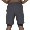 thumbnail image 6 of Skora Mens Shorts Running Athletic Gym 2-1 Lined and Unlined Shorts 5" 7" and 9" Inseams, 6 of 8