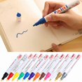 thumbnail image 4 of Waterproof Permanent Paint Marker 12 Colors For Car Tyre Tire Tread CD Metal Acrylic Sewing, 4 of 5