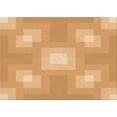 thumbnail image 1 of Ahgly Company Machine Washable Indoor Rectangle Transitional Yellow Orange Area Rugs, 7' x 9', 1 of 7