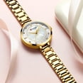 thumbnail image 5 of CURREN Ladies Watches Fashion Elegant Quartz Watch Women Dress Wristwatch with Rhinestone Set Dial Rose Gold Steel Band Clock, 5 of 6