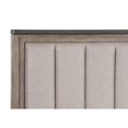 thumbnail image 4 of Cady Classic Upholstered Queen Bed, Channel Tufted Headboard, Brown Fabric, 4 of 5