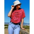 thumbnail image 2 of Thankful Grateful Blessed Tie Dye Crystal Women -Image by Shutterstock, Female x-Large, 2 of 4