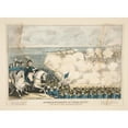 thumbnail image 3 of James S. Baillie 24x19 Black Modern Framed Museum Art Print Titled - Bombardment of Vera&nbsp;Cruz (Mid-19th&nbsp;Century), 3 of 5