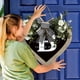 thumbnail image 3 of Guirnalda de 26 letras en forma de corazón con el apellido A Z para colgar en la puerta de entrada Guirnalda de primavera para colgar en la puerta de entrada, 3 of 3