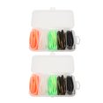 thumbnail image 2 of Fishing Lure, 80pcs TPR Fish Bait Kit Portable Different Colors Easy Use  For Saltwater, 2 of 8