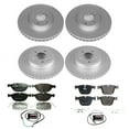 thumbnail image 2 of Power Stop Front and Rear Euro-Stop ECE-R90 Certified Brake Pad and Rotor Kit ESK7432 Fits 2015 BMW X5, 2 of 3