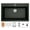 Black, variant on Karran   Top Mount 33 in. Large Single Bowl Quartz Workstation Kitchen Sink Brown