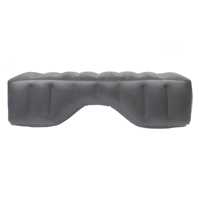 Colchón de coche Unique Bargains, tapete para dormir, almohada de aire cómoda para el asiento trasero, para siestas y viajes, color gris