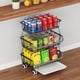 thumbnail image 1 of Cesta de Almacenamiento de Frutas y Verduras, Carrito de Almacenamiento Delgado de 3 Niveles con Ruedas de Bloqueo, Extraíble Estante de Almacenamiento de Metal Ideal para Cocina, Despensa, Tienda, 1 of 7