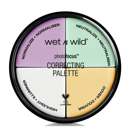 wet n wild Photo Focus Correcting Palette, Color (Best Concealer Corrector Palette)