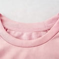 thumbnail image 5 of Womens Valentines Oversized Sweatshirt Long Sleeve Heart Love Graphic Shirts Crewneck Cute Pullover Sweater Tops, L Pink, 5 of 7
