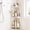White, variant on 3-Tier Corner Shower Caddy Standing, Rustproof Metal Floor Shelf Organizer with Soap Holder, 2 Hooks & Adjustable Feet, White