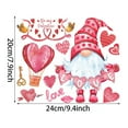 WIQUOKETT Valentine's Day Sticker Living Room Bedroom Wall Decoration