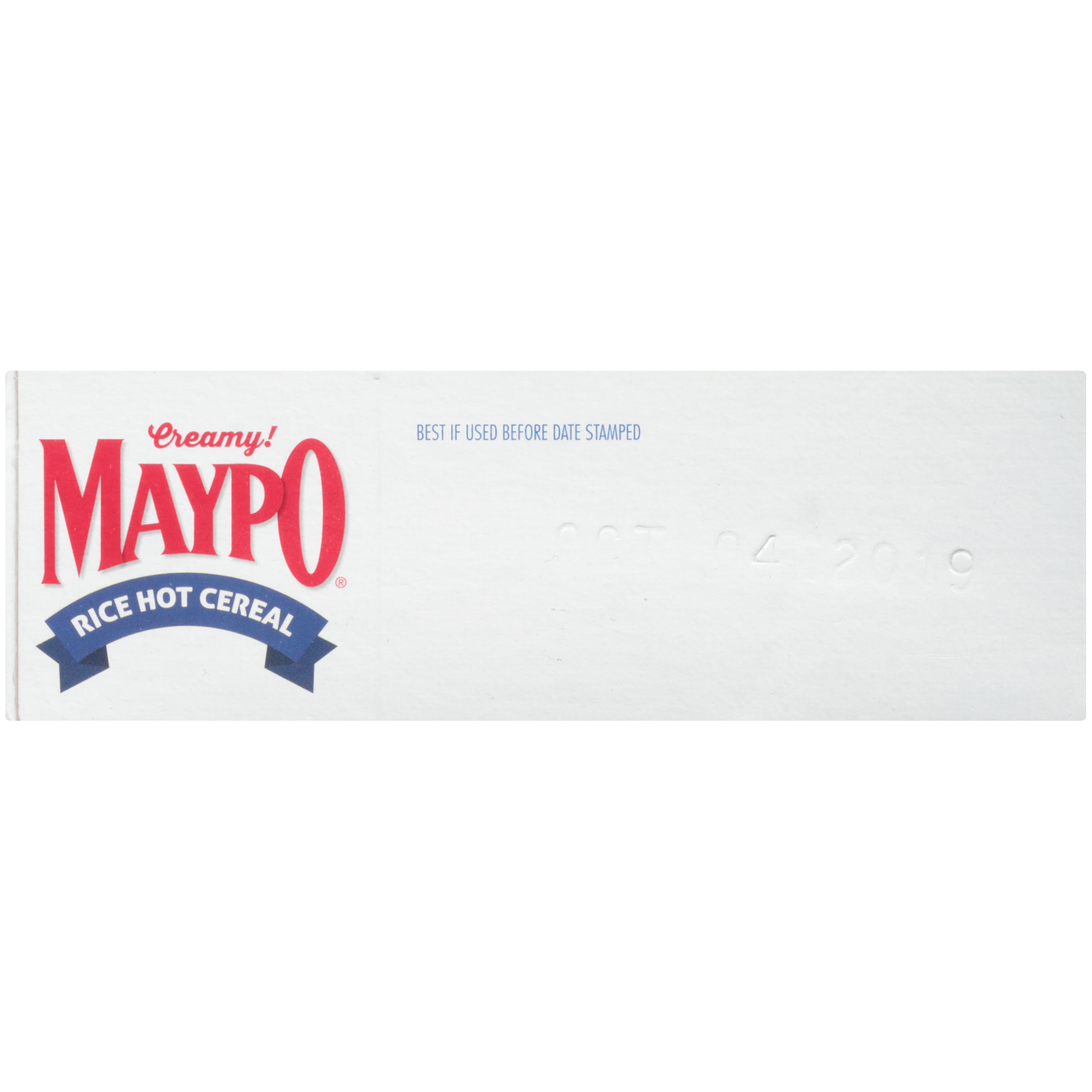 Maypo Creamy Rice 12/28 oz - Walmart.com, image size:2400x2400