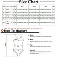 thumbnail image 3 of TrendVibe365 Bathing Suits for Women One Piece Sport Racerback Bandeau Bikinis Modest Patchwork Beach Floral Athletic Surfing Sports Training Padded Romper Bathing Suit Push up High Waist Tankinis, 3 of 9