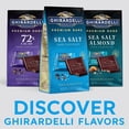thumbnail image 2 of GHIRARDELLI PREMIUM DARK Sea Salt Dark Chocolate SQUARES, 4.1 oz Bag, 2 of 15