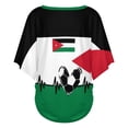 thumbnail image 6 of Soccer Cup 2026 Jersey JORDAN Soccer for Women with Colombia Flag Color Block and V Neck Short Sleeves Featuring Breathable Fabric for Tailgating Events Beach Outings Black M, 6 of 6