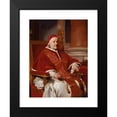 thumbnail image 2 of Anton Raphael Mengs 11x14 Black Modern Framed Museum Art Print Titled - Portrait of Pope Clement XIII (circa 1760), 2 of 5