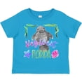thumbnail image 3 of Inktastic Key West Florida Cute Swimming Manatee Boys or Girls Toddler T-Shirt, 3 of 5