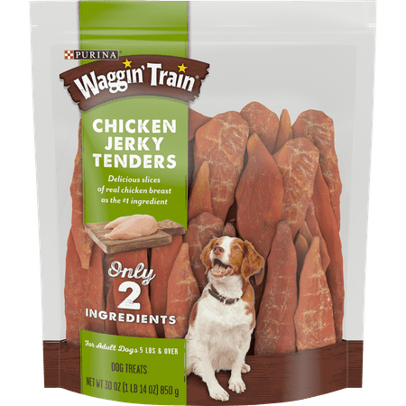 Purina Waggin' Train Limited Ingredient, Grain Free Dog Treat; Chicken Jerky Tenders - 30 oz. (Best Frozen Chicken Strips 2019)
