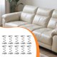 thumbnail image 5 of Paquete de 10 piezas de reparación de resortes helicoidales para correas de tapicería, piezas de repuesto de fácil instalación, multiusos para muebles 8 centímetros, 5 of 8