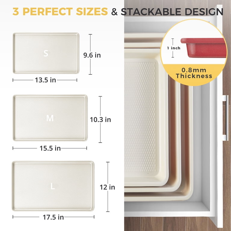 Hongbake 3-Piece Ceramic Nonstick Cookie Sheets photo 2