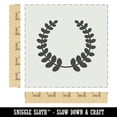 thumbnail image 2 of Rounded Laurel Wreath Silhouette DIY Cookie Wall Craft Stencil - 5.5 Inch, 2 of 5