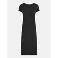 thumbnail image 4 of Time and Tru Women's Midi Knit Dress, Sizes XS-XXXL, 4 of 4