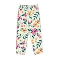 thumbnail image 4 of Xecao Cute Flower Women's Straight Lounge Pajama Pants: The Epitome of Relaxed Sleepwear, 4 of 9