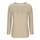 thumbnail image 5 of Ropa de mujer,Camiseta de verano de manga larga con cuello redondo para mujer, informal y cómoda, de tejido suave y transpirable, ideal para el hogar o el trabajo, sopatenor, 5 of 8