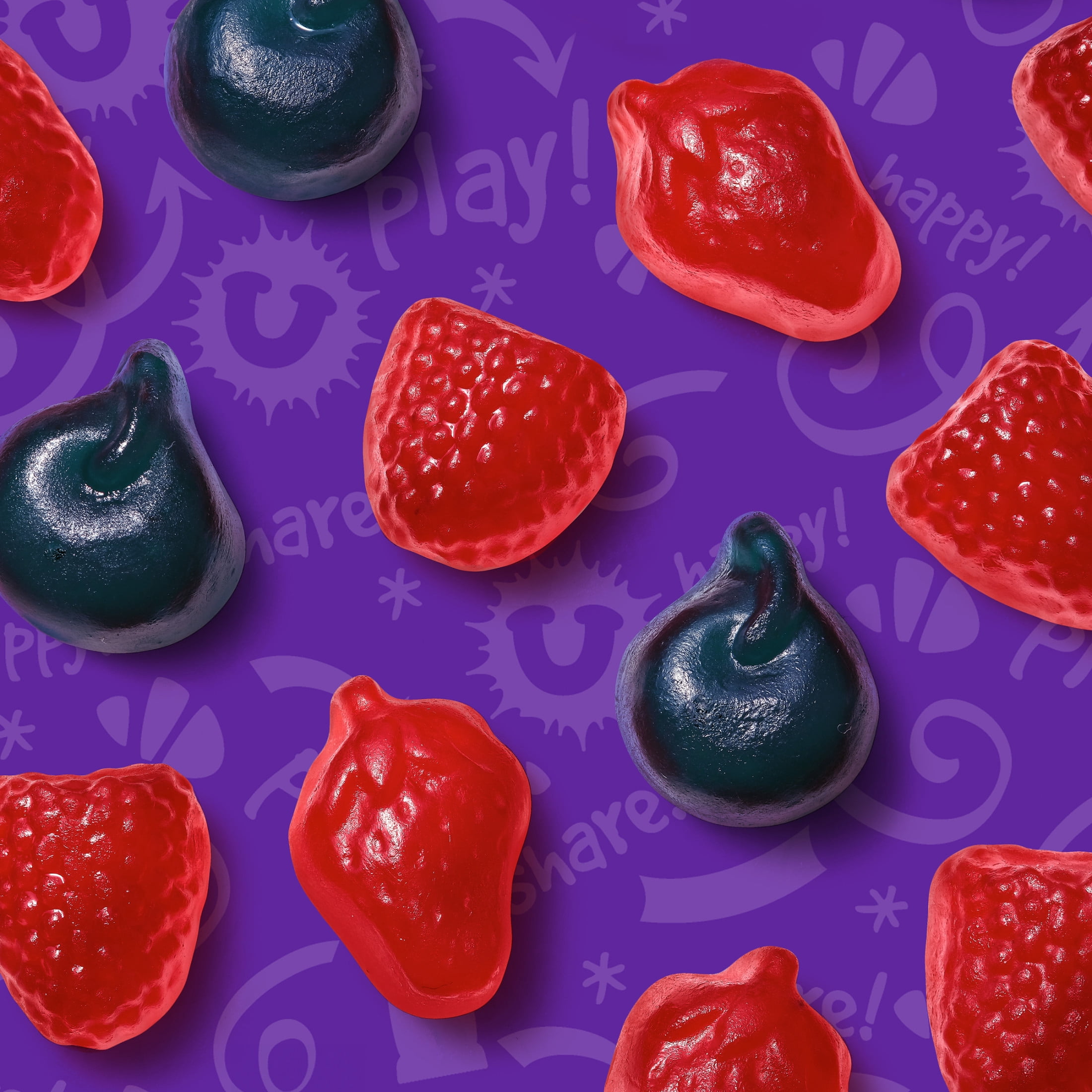 Funables Fruity Snacks, Mixed Berry Flavored Snacks, 0.8 oz 22 ct