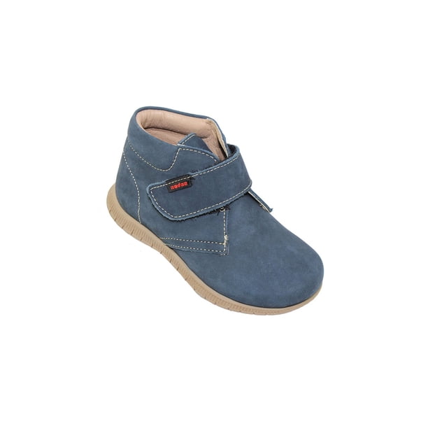 Botas Casuales Coqueta LEON Azul Marino Niño Gamuza 423601E