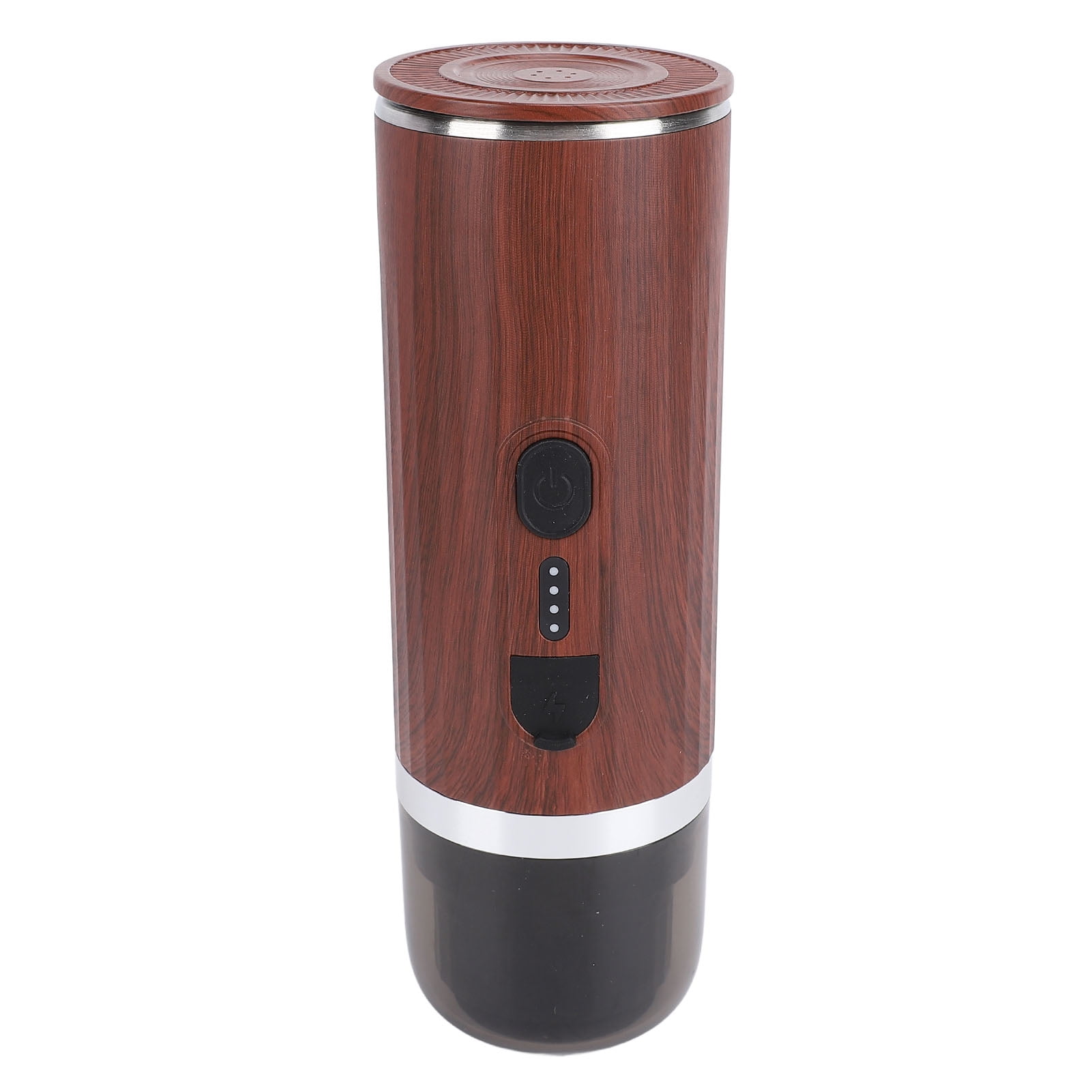 Travel Coffee Maker, Rechargeable 20bar Extraction Portable Coffee Maker Self Heating 304 Stainless Steel 7500mAh  for Camping