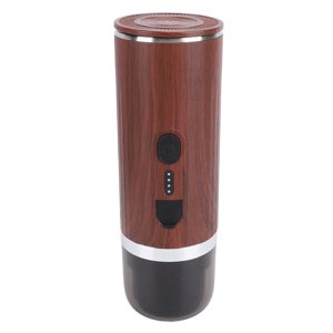 Travel Coffee Maker, Rechargeable 20bar Extraction Portable Coffee Maker Self Heating 304 Stainless Steel 7500mAh  for Camping