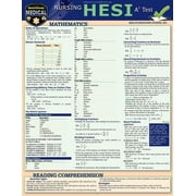 Nursing HESI A2 : a QuickStudy Laminated Reference & Study Guide (Edition 1) (Other)