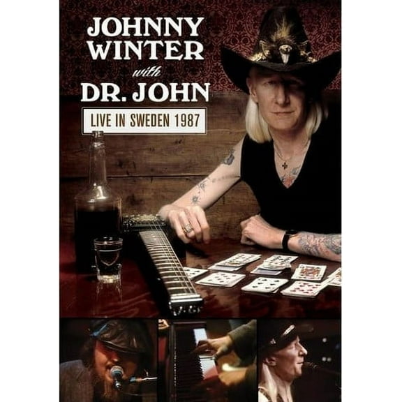 Live in Sweden 1987 Johnny Winter With Dr. John (DVD), MVD Visual, Music & Performance