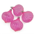thumbnail image 2 of Northlight 4ct Transparent Onion Drop Shatterproof Christmas Ornament Set 4.5" - Red, 2 of 6