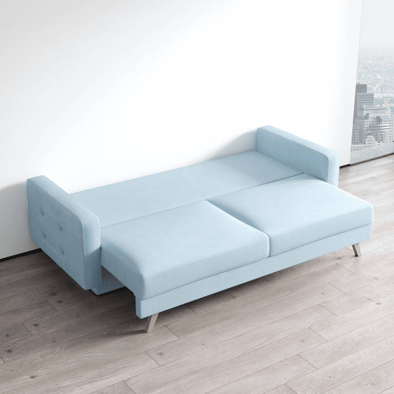 Vegas Futon Sofa Bed Queen Sleeper With Storage Matttroy