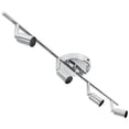 thumbnail image 1 of Interior Ceiling Track Lighting, Matt Nickel Finish, Contemporary Design for Living Room Dining Room, Adjustable Tilt Rotation Dimmable Directional Light, Standard Canopy with Adjustable Threaded Rods, 1 of 5
