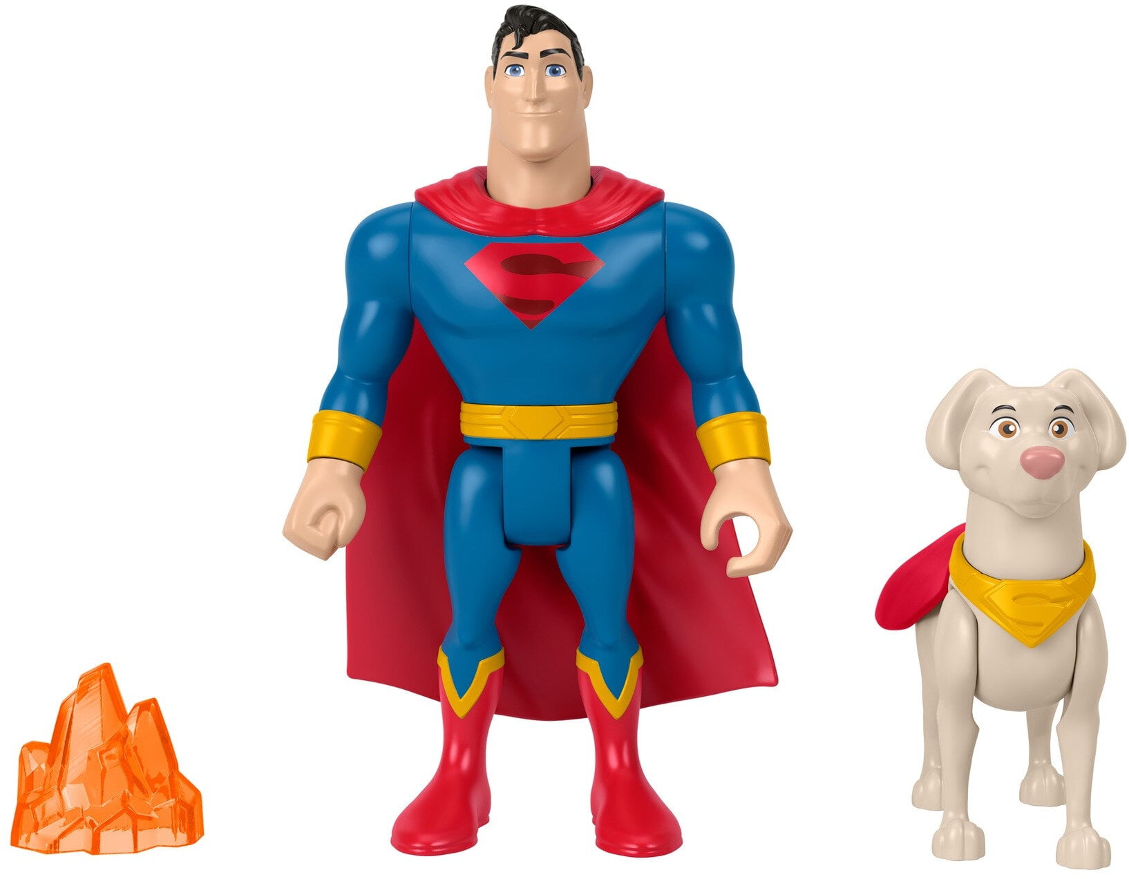 Fisher Imaginext DC Super Friends Superman With Krypto Dog for sale online 