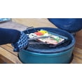 thumbnail image 5 of PitMaster King 5pc Grill Topper BBQ Grilling Matte Black Pan and Tray Set with Tongs and 932F Heat Resistant Gloves, 5 of 6